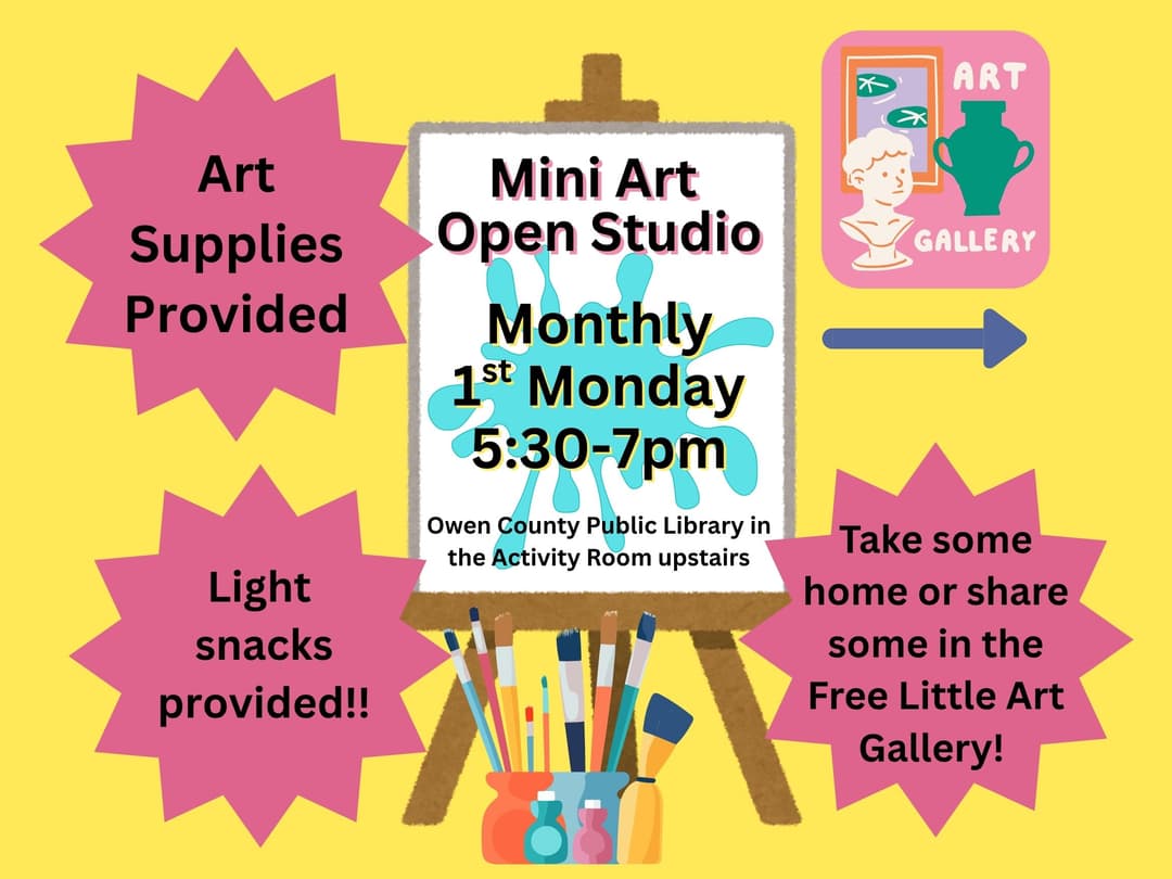 mini art flyer