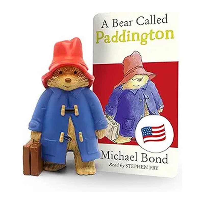Paddington Bear Tonie figure with its card